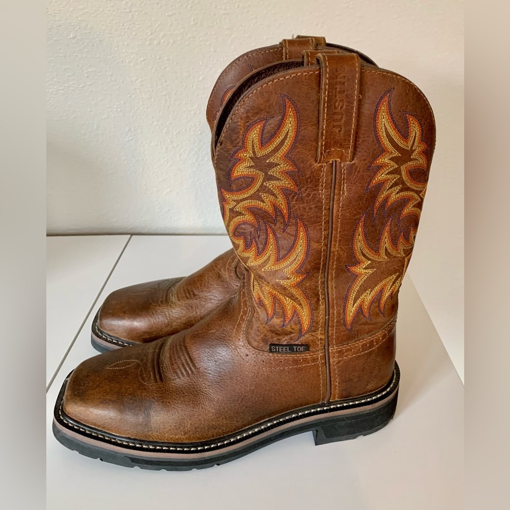 Justin Steel Toe Boot